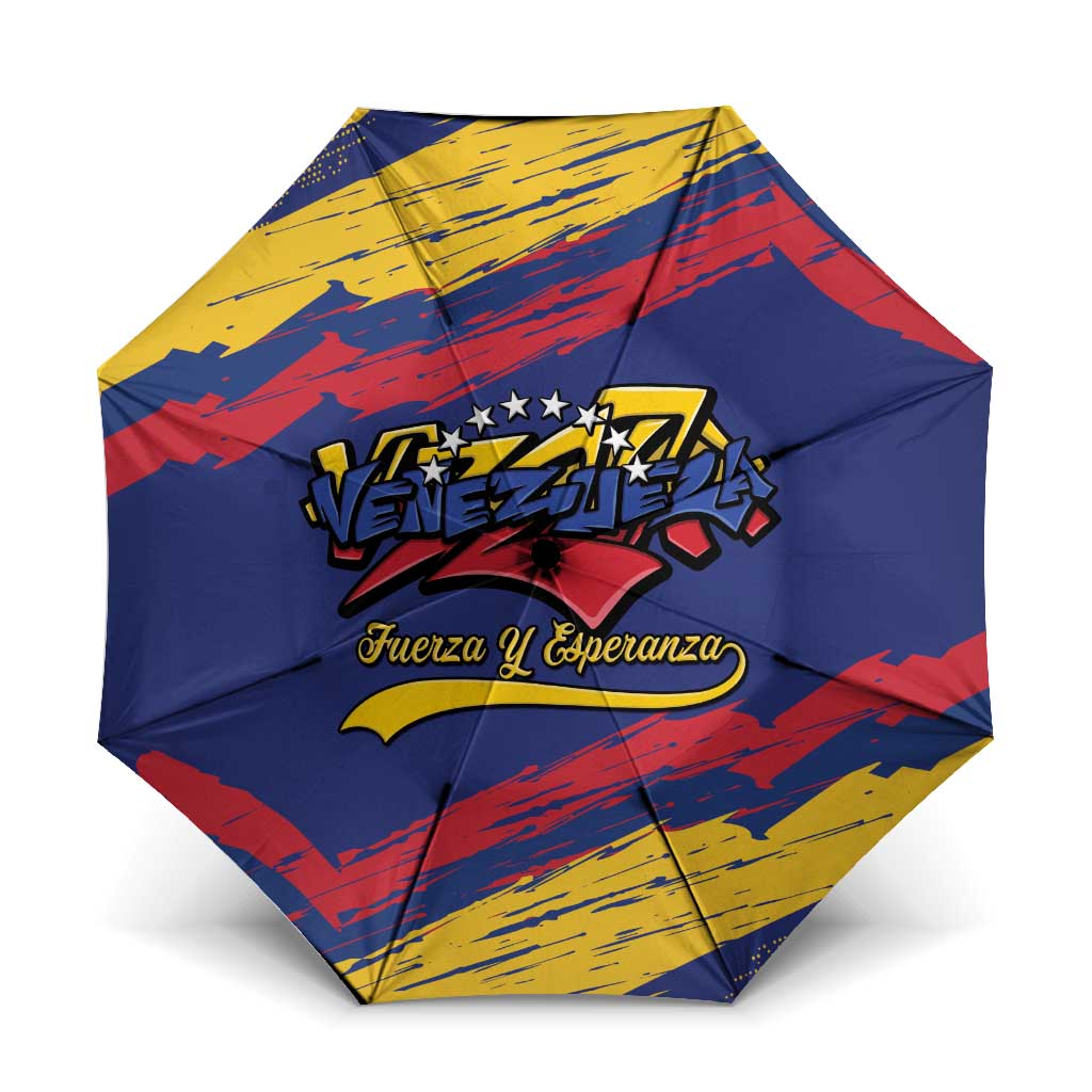 Venezuela Fuerza Y Esperanza Umbrella - Wonder Print Shop