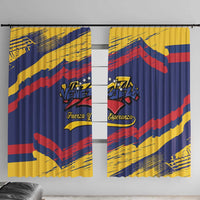 Venezuela Fuerza Y Esperanza Window Curtain - Wonder Print Shop