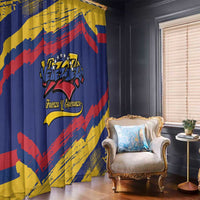 Venezuela Fuerza Y Esperanza Window Curtain - Wonder Print Shop