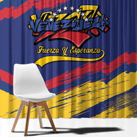 Venezuela Fuerza Y Esperanza Window Curtain - Wonder Print Shop