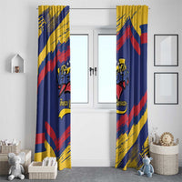 Venezuela Fuerza Y Esperanza Window Curtain - Wonder Print Shop