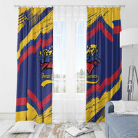 Venezuela Fuerza Y Esperanza Window Curtain - Wonder Print Shop