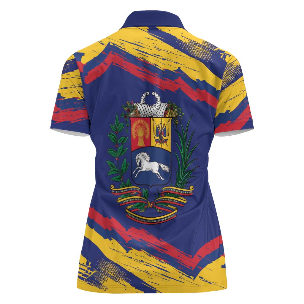 Venezuela Fuerza Y Esperanza Women Polo Shirt - Wonder Print Shop