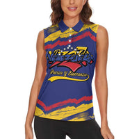 Venezuela Fuerza Y Esperanza Women Sleeveless Polo Shirt - Wonder Print Shop