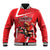 Personalized Beaver and Goose Happy Canada Day Baseball Jacket Est 1867 A Mari Usque Ad Mare