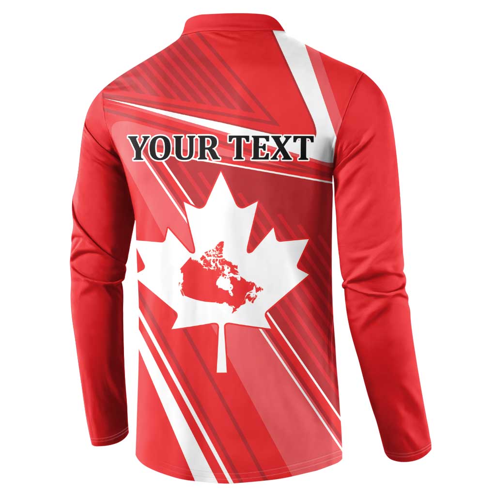 Personalized Beaver and Goose Happy Canada Day Button Sweatshirt Est 1867 A Mari Usque Ad Mare