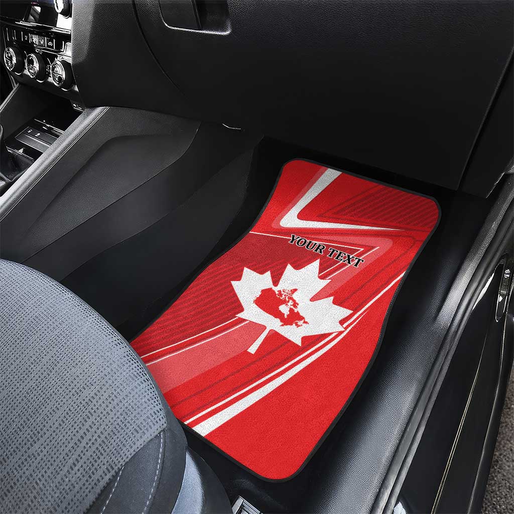 Personalized Beaver and Goose Happy Canada Day Car Mats Est 1867 A Mari Usque Ad Mare