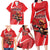 Personalized Beaver and Goose Happy Canada Day Family Matching Long Sleeve Bodycon Dress and Hawaiian Shirt Est 1867 A Mari Usque Ad Mare