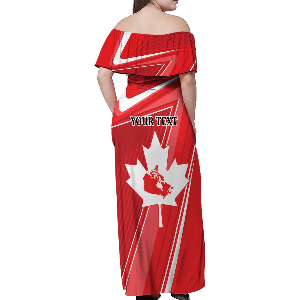 Personalized Beaver and Goose Happy Canada Day Family Matching Off Shoulder Maxi Dress and Hawaiian Shirt Est 1867 A Mari Usque Ad Mare