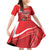 Personalized Beaver and Goose Happy Canada Day Family Matching Off Shoulder Short Dress and Hawaiian Shirt Est 1867 A Mari Usque Ad Mare