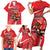 Personalized Beaver and Goose Happy Canada Day Family Matching Short Sleeve Bodycon Dress and Hawaiian Shirt Est 1867 A Mari Usque Ad Mare