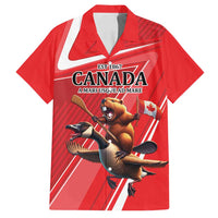 Personalized Beaver and Goose Happy Canada Day Family Matching Summer Maxi Dress and Hawaiian Shirt Est 1867 A Mari Usque Ad Mare