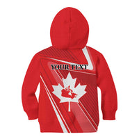 Personalized Beaver and Goose Happy Canada Day Kid Hoodie Est 1867 A Mari Usque Ad Mare