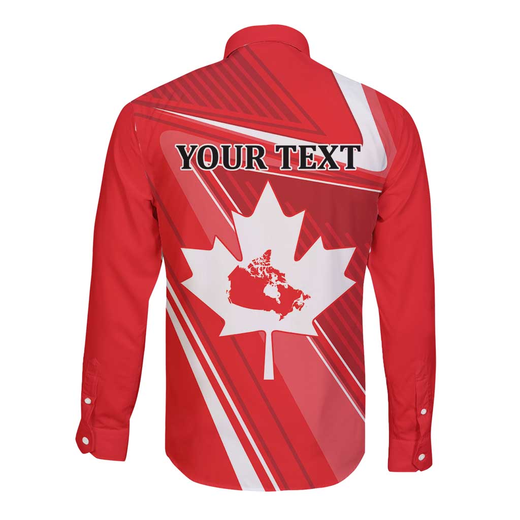 Personalized Beaver and Goose Happy Canada Day Long Sleeve Button Shirt Est 1867 A Mari Usque Ad Mare