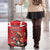 Personalized Beaver and Goose Happy Canada Day Luggage Cover Est 1867 A Mari Usque Ad Mare