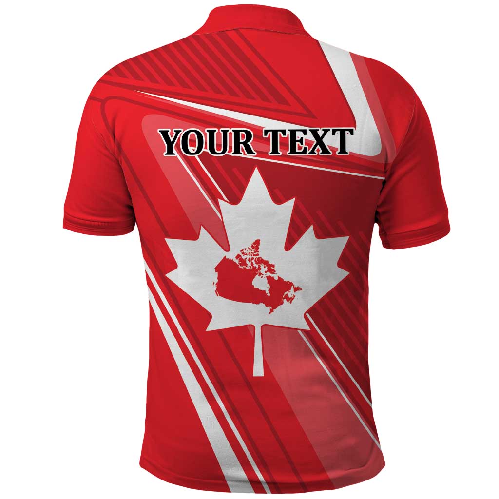 Personalized Beaver and Goose Happy Canada Day Polo Shirt Est 1867 A Mari Usque Ad Mare