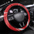 Beaver and Goose Happy Canada Day Steering Wheel Cover Est 1867 A Mari Usque Ad Mare