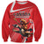 Personalized Beaver and Goose Happy Canada Day Sweatshirt Est 1867 A Mari Usque Ad Mare
