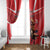 Personalized Beaver and Goose Happy Canada Day Window Curtain Est 1867 A Mari Usque Ad Mare