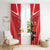Personalized Beaver and Goose Happy Canada Day Window Curtain Est 1867 A Mari Usque Ad Mare