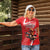 Personalized Beaver and Goose Happy Canada Day Women Polo Shirt Est 1867 A Mari Usque Ad Mare