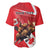 Personalized Beaver and Moose Happy Canada Day Baseball Jersey Est 1867 A Mari Usque Ad Mare