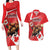 Personalized Beaver and Moose Happy Canada Day Couples Matching Long Sleeve Bodycon Dress and Hawaiian Shirt Est 1867 A Mari Usque Ad Mare