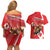 Personalized Beaver and Moose Happy Canada Day Couples Matching Off Shoulder Short Dress and Hawaiian Shirt Est 1867 A Mari Usque Ad Mare