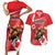 Personalized Beaver and Moose Happy Canada Day Couples Matching Short Sleeve Bodycon Dress and Hawaiian Shirt Est 1867 A Mari Usque Ad Mare