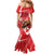 Personalized Beaver and Moose Happy Canada Day Family Matching Mermaid Dress and Hawaiian Shirt Est 1867 A Mari Usque Ad Mare