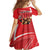 Personalized Beaver and Moose Happy Canada Day Family Matching Off Shoulder Short Dress and Hawaiian Shirt Est 1867 A Mari Usque Ad Mare