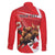 Personalized Beaver and Moose Happy Canada Day Family Matching Puletasi and Hawaiian Shirt Est 1867 A Mari Usque Ad Mare