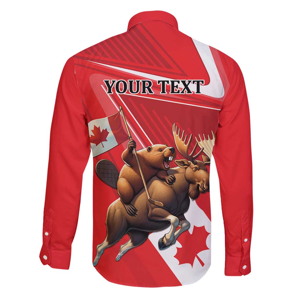 Personalized Beaver and Moose Happy Canada Day Family Matching Summer Maxi Dress and Hawaiian Shirt Est 1867 A Mari Usque Ad Mare