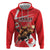 Personalized Beaver and Moose Happy Canada Day Hoodie Est 1867 A Mari Usque Ad Mare