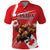 Personalized Beaver and Moose Happy Canada Day Polo Shirt Est 1867 A Mari Usque Ad Mare