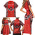 Personalized Canada Indigenous People Day Family Matching Short Sleeve Bodycon Dress and Hawaiian Shirt Haida Tribe Flag Tattoo Style
