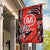 Personalized Canada Indigenous People Day Garden Flag Haida Tribe Flag Tattoo Style