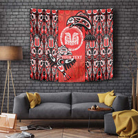 Personalized Canada Indigenous People Day Tapestry Haida Tribe Flag Tattoo Style