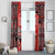 Personalized Canada Indigenous People Day Window Curtain Haida Tribe Flag Tattoo Style