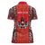 Personalized Canada Indigenous People Day Women Polo Shirt Haida Tribe Flag Tattoo Style