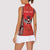 Personalized Canada Indigenous People Day Women Sleeveless Polo Shirt Haida Tribe Flag Tattoo Style