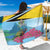 Personalized Pitons Saint Lucian Bougainvillea Sarong