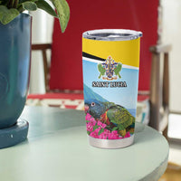 Personalized Pitons Saint Lucian Bougainvillea Tumbler Cup