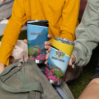 Personalized Pitons Saint Lucian Bougainvillea Tumbler Cup