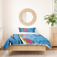 Saint Lucia Flag Pride It's in My DNA Bedding Set