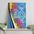 Saint Lucia Flag Pride It's in My DNA Canvas Wall Art