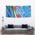 Saint Lucia Flag Pride It's in My DNA Tapestry