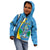 Custom Saint Lucia Football Kid Hoodie Sporty Pattern