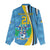 Custom Saint Lucia Football Women Casual Shirt Sporty Pattern