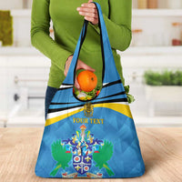Personalized Saint Lucia Independence Day Grocery Bag Since 1979